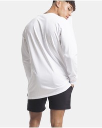 Vacancy Co - Palm Embroidery Long Sleeve Tee