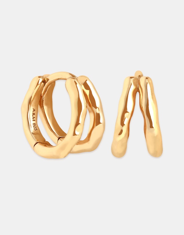 Astrid & Miyu - Molten Textured Illusion 18Ct