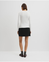 Country Road - Long Sleeve Rib Top