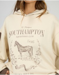 All About Eve - Southampton Box Hoodie Vanilla