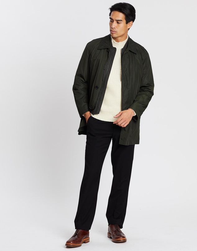 Gieves and Hawkes - Lightweight Raincoat With Detachable Gilet