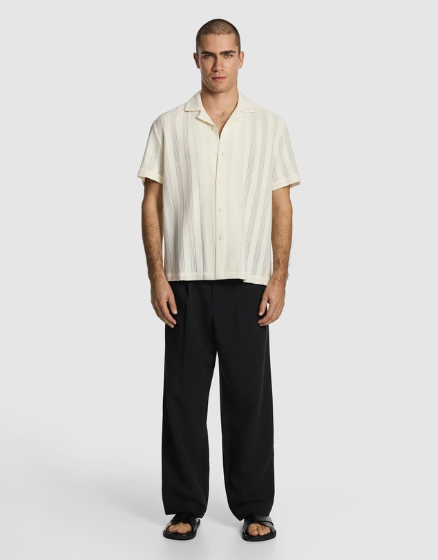 yd. - Stones Textured Shirt