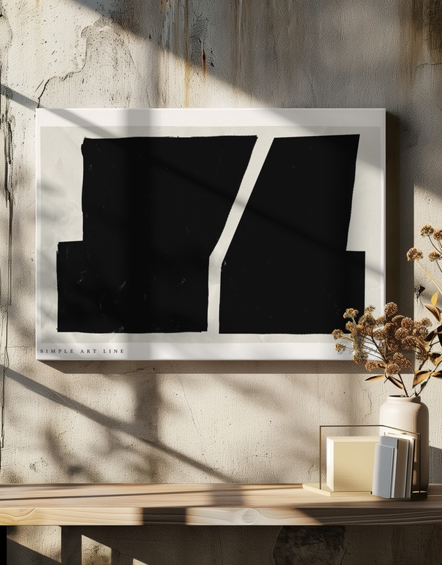 Olive et Oriel - Simple Artline No33 by Treechild Art Print