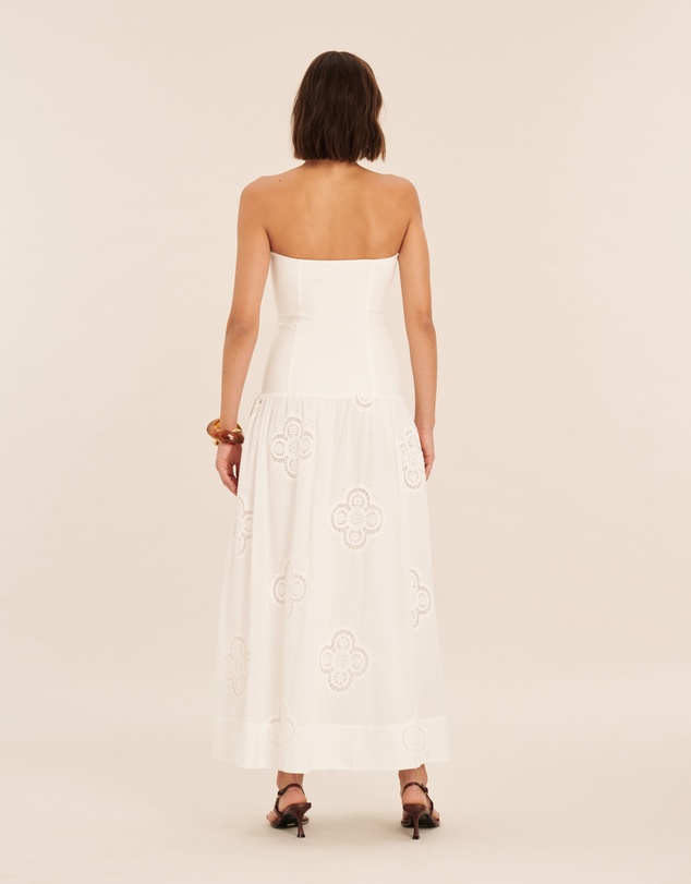 AERE - Kiera Broderie Maxi Dress