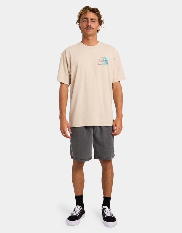 Billabong - Mens Crayon Wave T-Shirt
