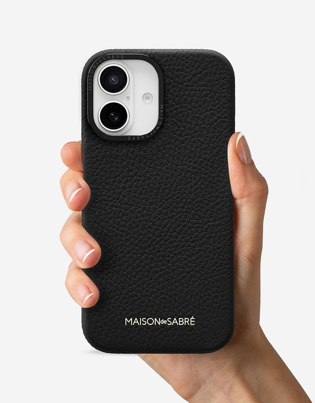 Maison De Sabre - Leather Phone Case (iPhone 16)