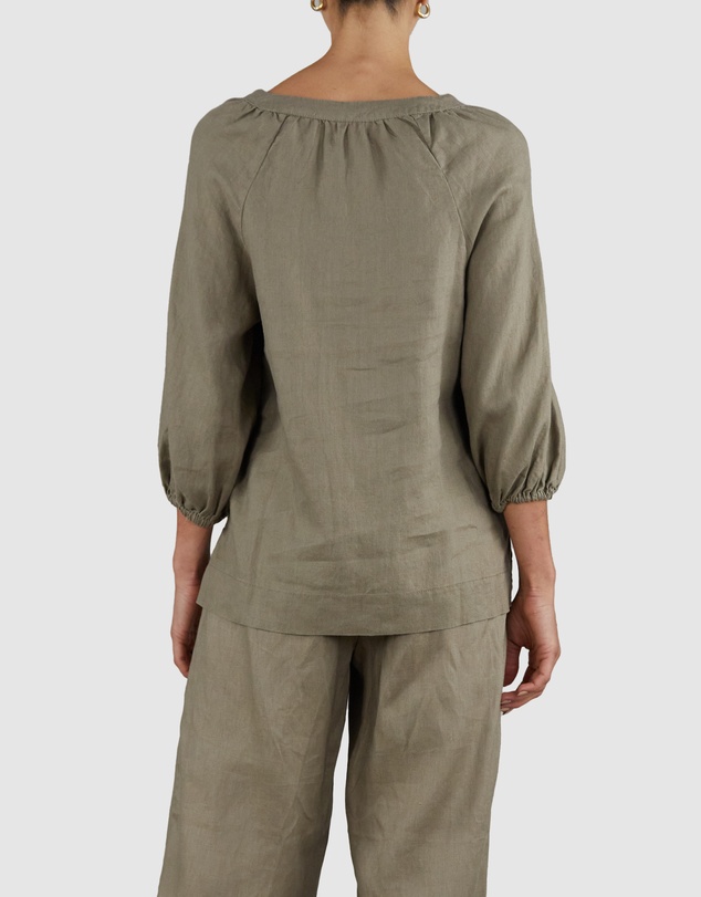 Amelius - Telopea Linen Blouse