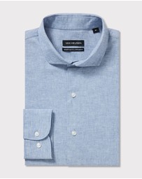 Van Heusen - Linen Cotton Blend Shirt