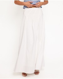 Petal & Pup - Zoey Maxi Skirt - White