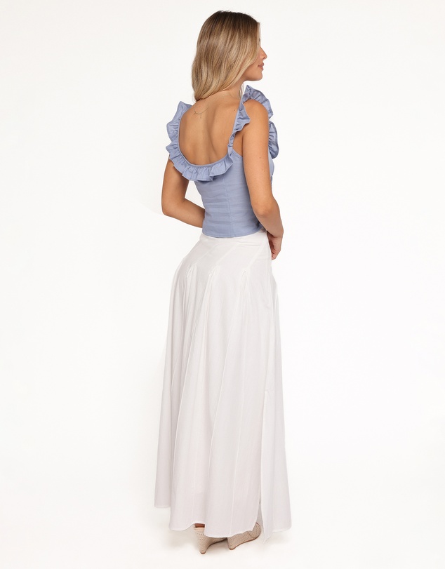 Petal & Pup - Zoey Maxi Skirt - White