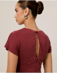Tussah - Hope Ruched Maxi Dress