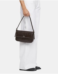 Nakedvice - The Silvie Coffee Croc Bag
