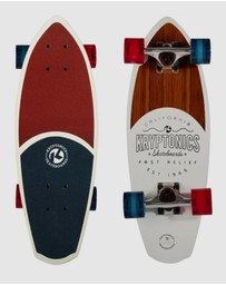 iWorld - Bravo Sports Kryptonics KR23 Min Fat Cruiser Skateboard - Liberty Blue