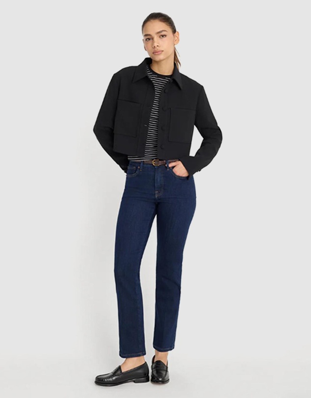 Good American - Good Legs Straight Jeans