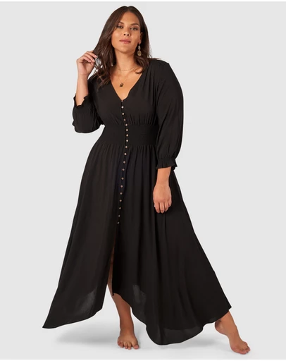The Poetic Gypsy - Brown Sugar Maxi Dress