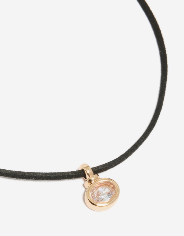 Lovisa - Gold Cord & Pendant Choker Necklaces 3-Pack