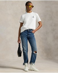 Polo Ralph Lauren - Logo Cotton Jersey Tee - ICONIC EXCLUSIVE