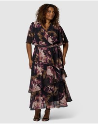 Pink Dusk by Curve Project - Hypnotic Maxi Dress