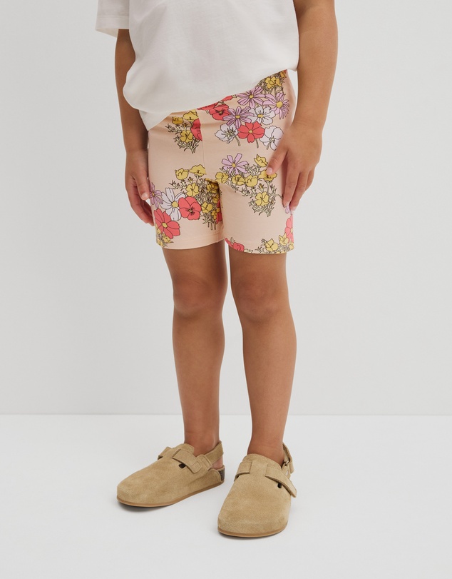 Country Road - Organically Grown Cotton Blend Printed Bike Short