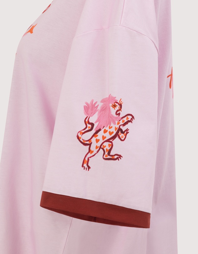 The Somewhere Co - Leo Astrology Oversized Tee