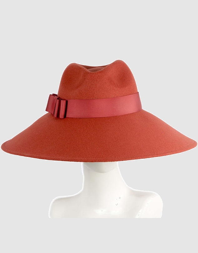 Max Alexander - Wide Brim Orange Winter Hat