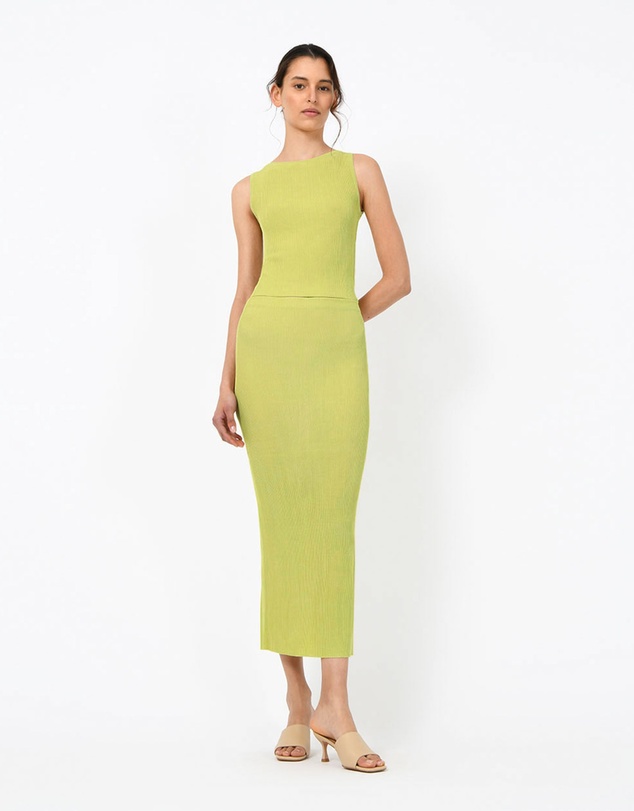 Forcast - Royce Midi Knit Skirt