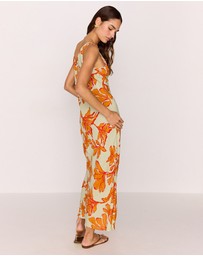 MINKPINK - Estelle Keyhole Midi Dress