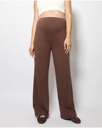 Soon Maternity - Harriette Wide Cotton Pants