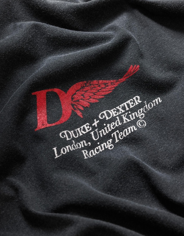 Duke + Dexter - DR1 Helmet Washed Black T-Shirt