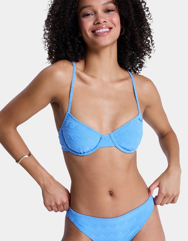 Roxy - Womens Paradise Wave Underwire Bralette Bikini Top