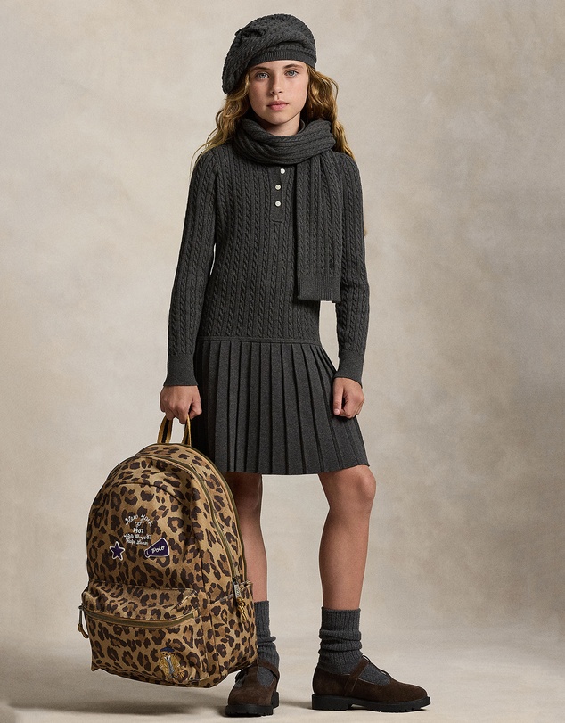 Polo Ralph Lauren - Mini-Cable Polo Sweater Dress - Teens