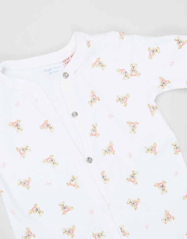 Polo Ralph Lauren - Polo Bear Cotton Coverall - Babies