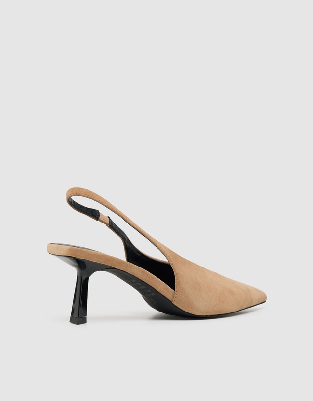 Oxford - Roma Suede Sling Back Heel