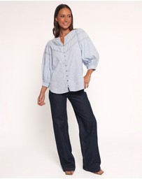 Petal & Pup - Merida Top - Blue