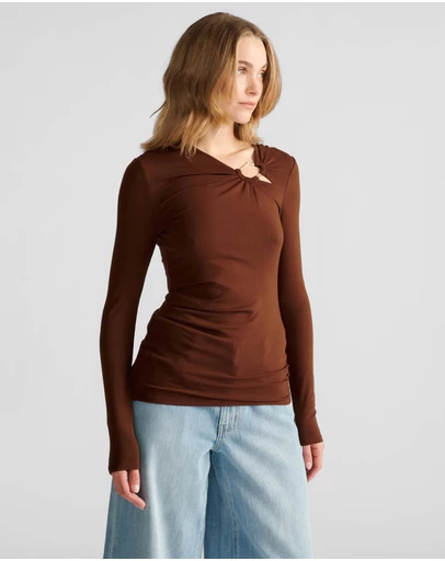Decjuba - Tiana Metal Detail Top
