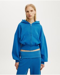 Cotton On - Oversized Zip Through Hoodie