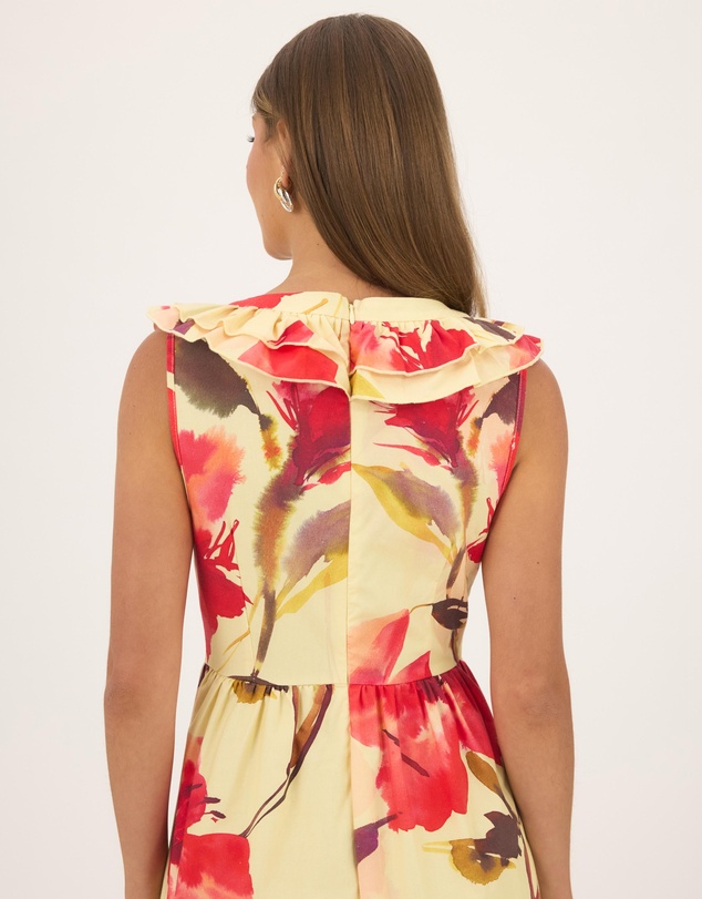 Atmos&Here - Daisy Ruffle Sleeve Maxi Dress