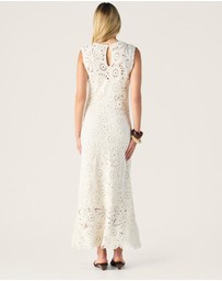 MOS The Label - Anouk Crochet Maxi Dress