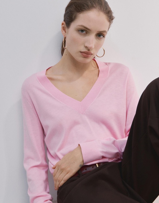 M.N.G - V-Neck Knit Sweater