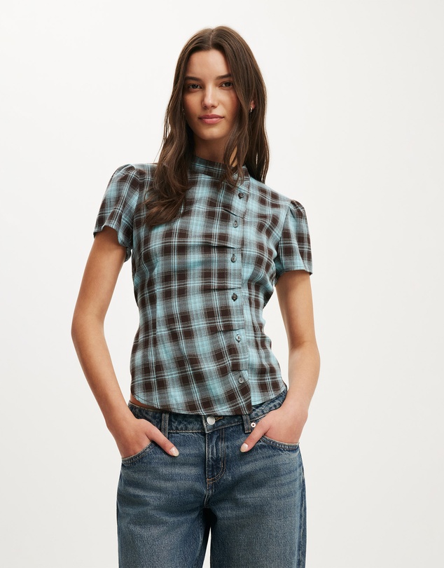 Cotton On - Nikki Button Through Blouse