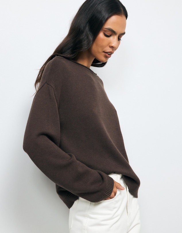 AERE - Nika Cotton Cashmere Knit Jumper