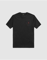 Polo Ralph Lauren - ICONIC EXCLUSIVE - Big & Tall Jersey Pocket T-Shirt