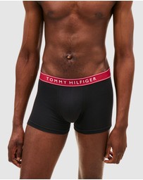 Tommy Hilfiger - 3-Pack Everyday Essentials Waistband Trunks