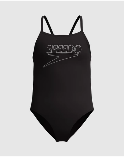Speedo - Classic Logo One Piece - Kids-Teens