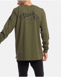 Stock & Co. - Scroll Long Sleeve Tee
