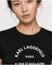 Karl Lagerfeld - Rue St-Guillaume Glitter T-Shirt