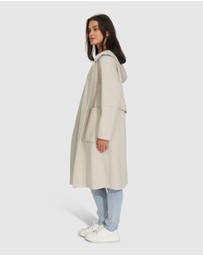 Belle & Bloom - Walk This Way Wool Blend Oversized Coat