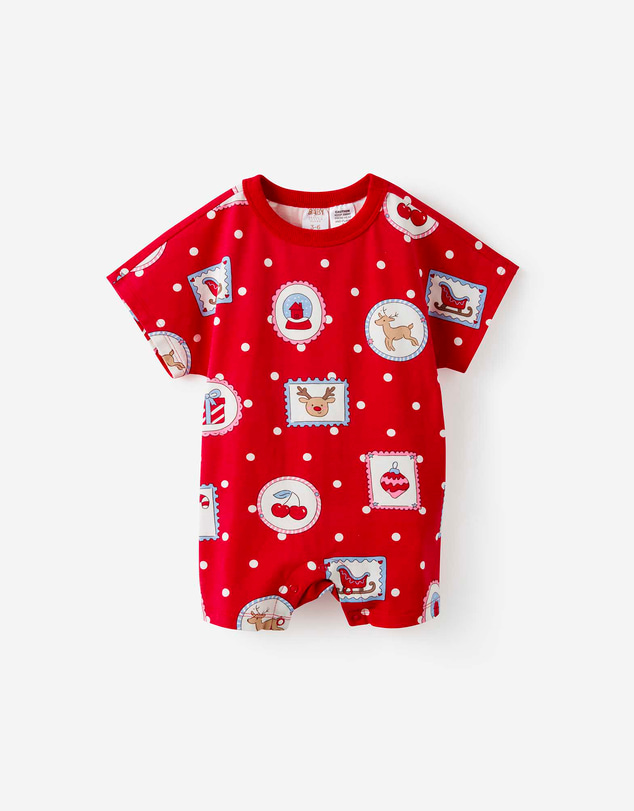 Cotton On Kids - Baby Dreamdrift Family Christmas Romper