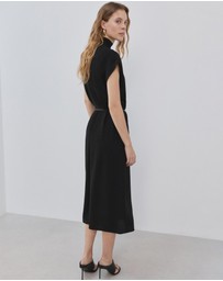 M.N.G - Lyocell Dress With Belt