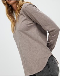 White By FTL - Leo Long Sleeve Tee